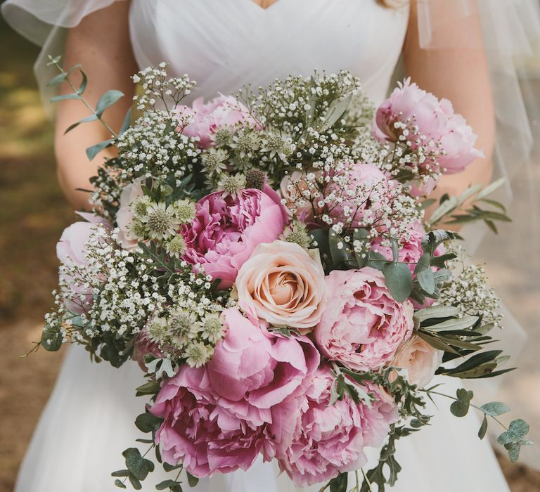 Pink Peony Bridal Bouquet