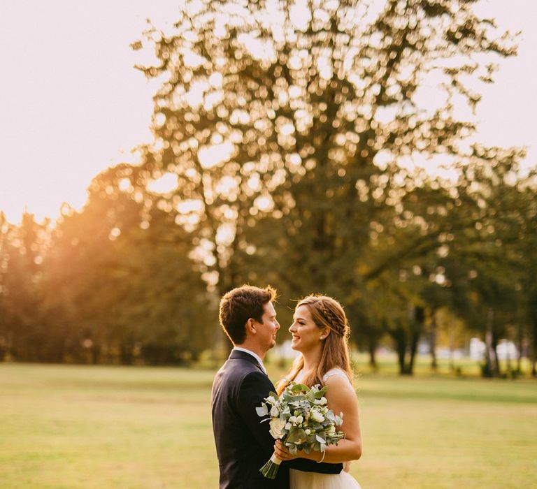 Bride In Tea Length Dress By ASOS Bridal