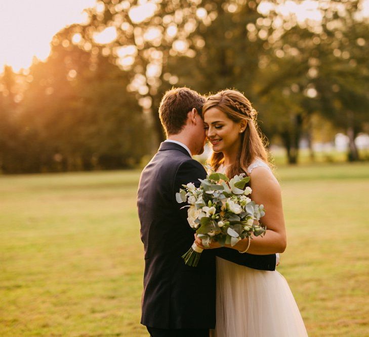 Bride In Tea Length Dress By ASOS Bridal