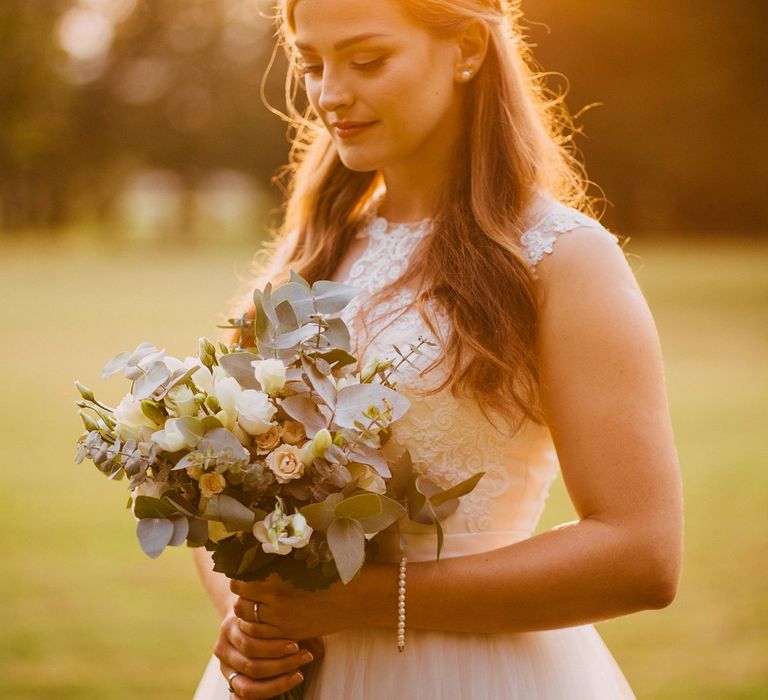 Bride In Tea Length Dress By ASOS Bridal