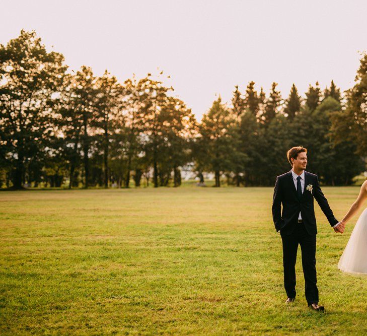 Bride In Tea Length Dress By ASOS Bridal