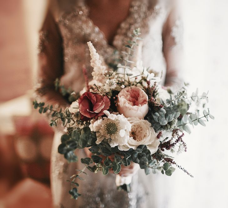 Beautiful Structured Wedding Bouquet