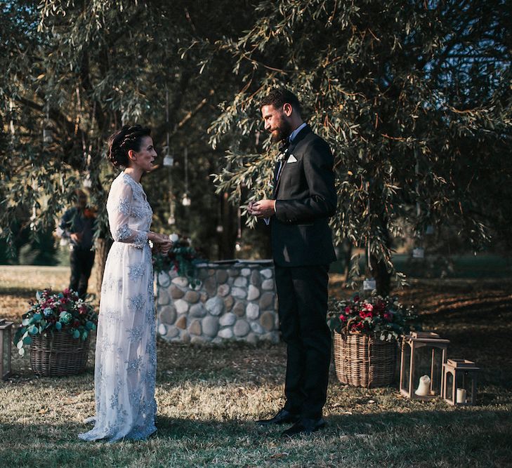 Outdoor Wedding Ceremony in Abruzzo Italy