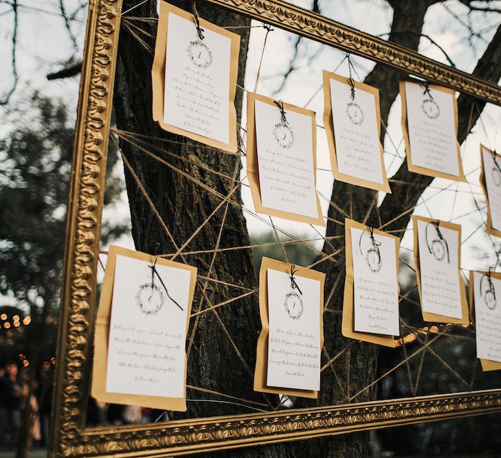 Rustic Table Plan