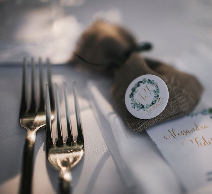 Rustic Place Setting & Favours