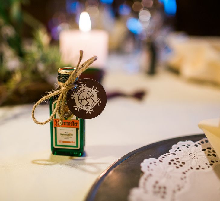 Jaegermister Wedding Favour