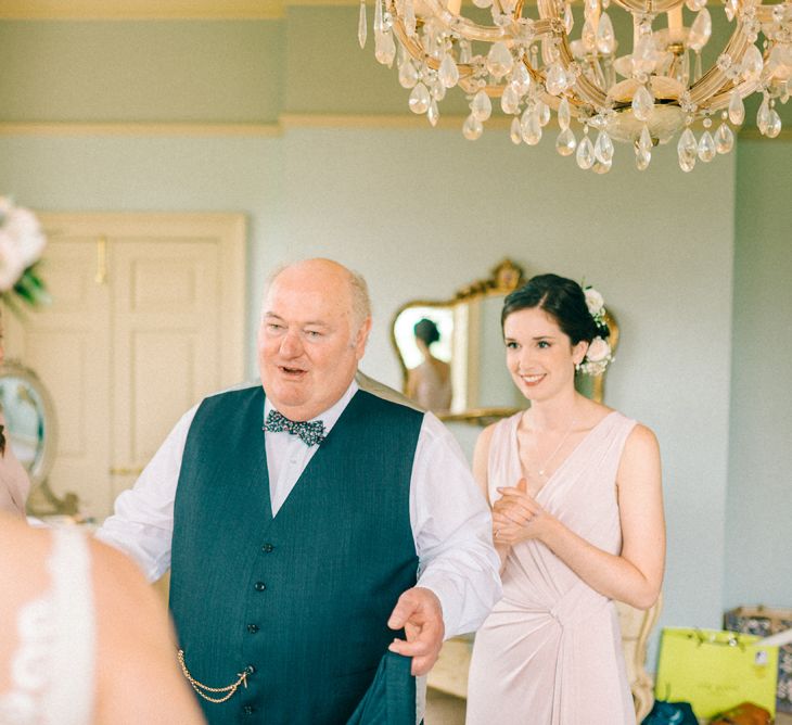 Father of The Bride Sees Daughter for first time