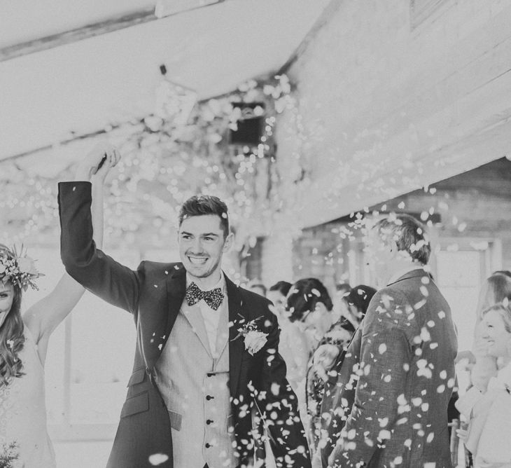 Bride & Groom Married | Wedding Ceremony | Confetti Exit