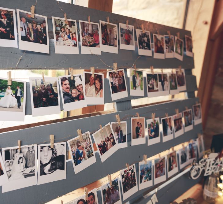 Polaroids Of The Bride & Groom