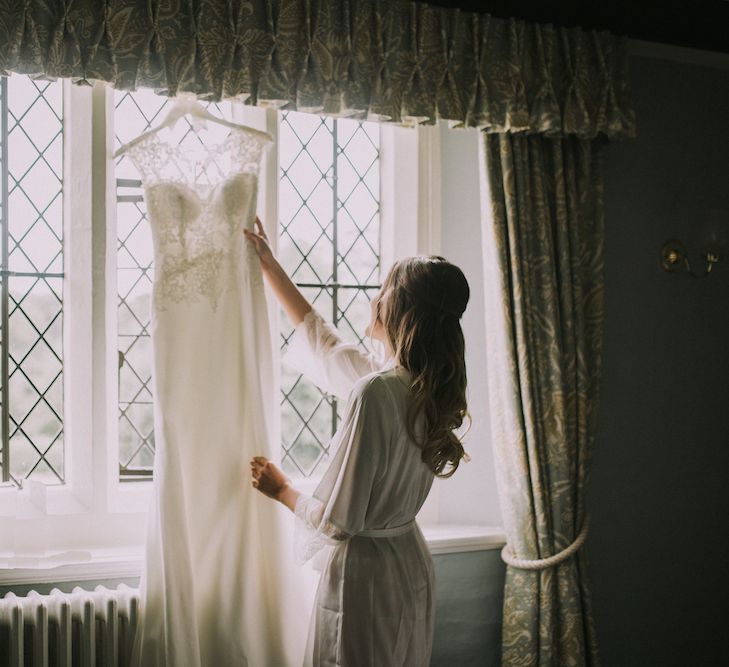 Stunning Ronald Joyce Bride For A Family Wedding At Leez Priory With Large Wedding Party & Bridesmaids In Pink With Images From Nataly J Photography