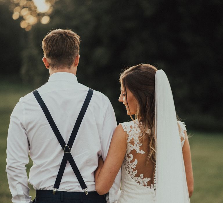 Stunning Ronald Joyce Bride For A Family Wedding At Leez Priory With Large Wedding Party & Bridesmaids In Pink With Images From Nataly J Photography