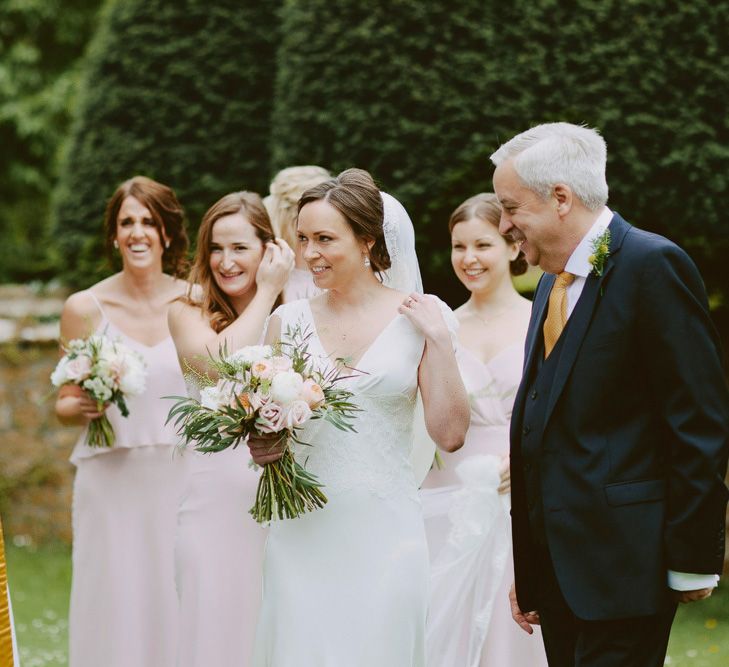 Bridal Entrance | Bride in Rose & Delilah Gown | David Jenkins Photography | Confetti & Silk Films