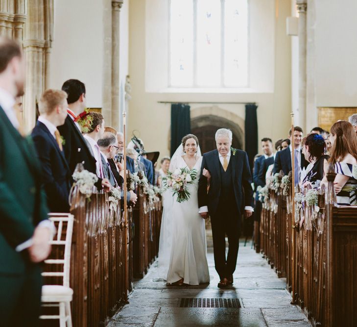 Bride in Rose & Delilah Gown | David Jenkins Photography | Confetti & Silk Films