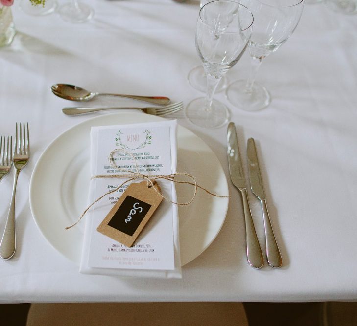 Place Setting | David Jenkins Photography | Confetti & Silk Films