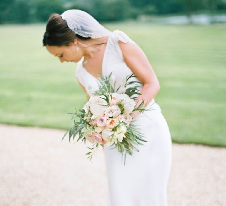 Bride in Rose & Delilah Gown | David Jenkins Photography | Confetti & Silk Films