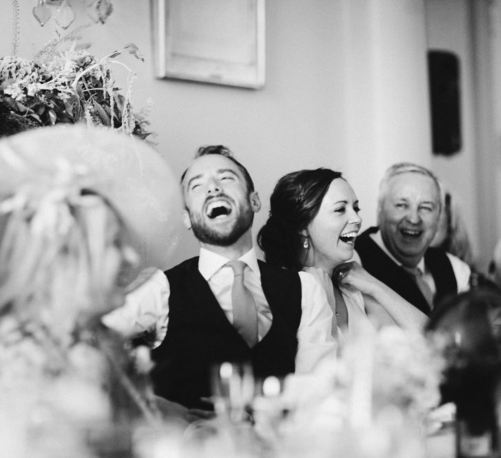 Speeches | An Elegant Summer Wedding at North Cadbury Court in Somerset | David Jenkins Photography | Confetti & Silk Films