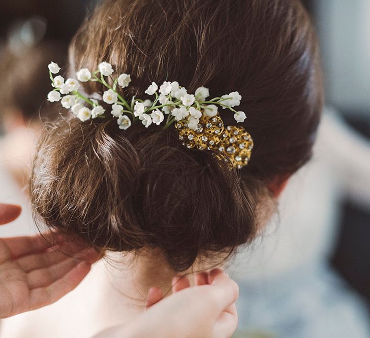 Rolled Chignon Bridal Up Do | Razia N Jukes Photography