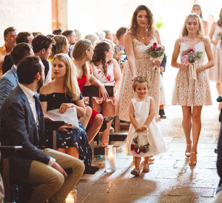 Elegant Italian Destination Wedding At Abbazia San Pietro Umbria With Bride In Charlotte Simpson And Images From Paolo Ceritano