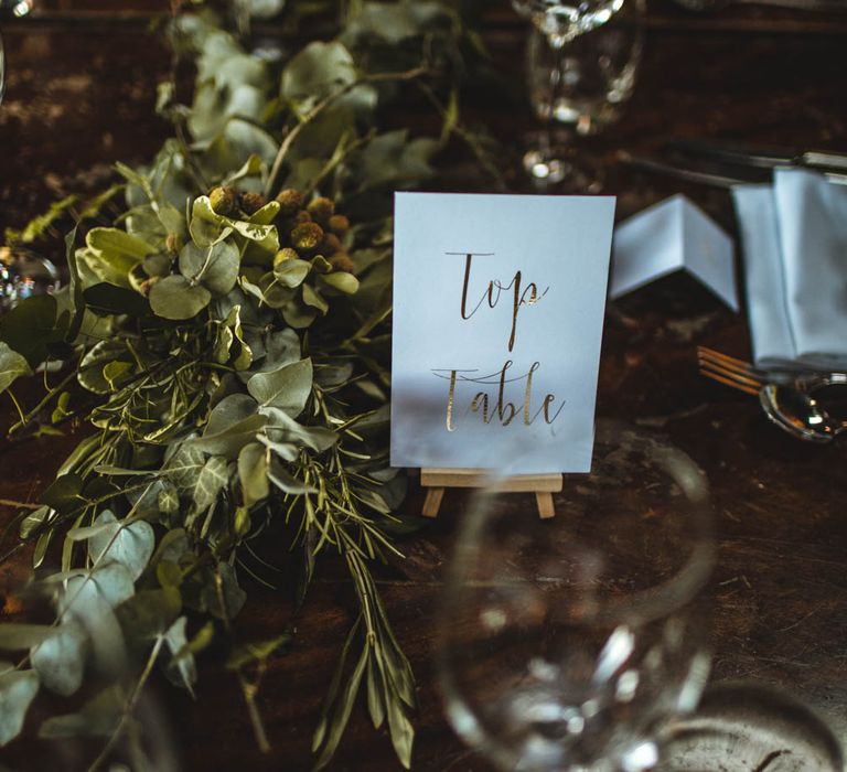 Foliage & Gold Details For A Pub Wedding At The White Horse Chichester With Bride In Limor Rosen And Groom In Ted Baker With Images From Victoria Popova Photography