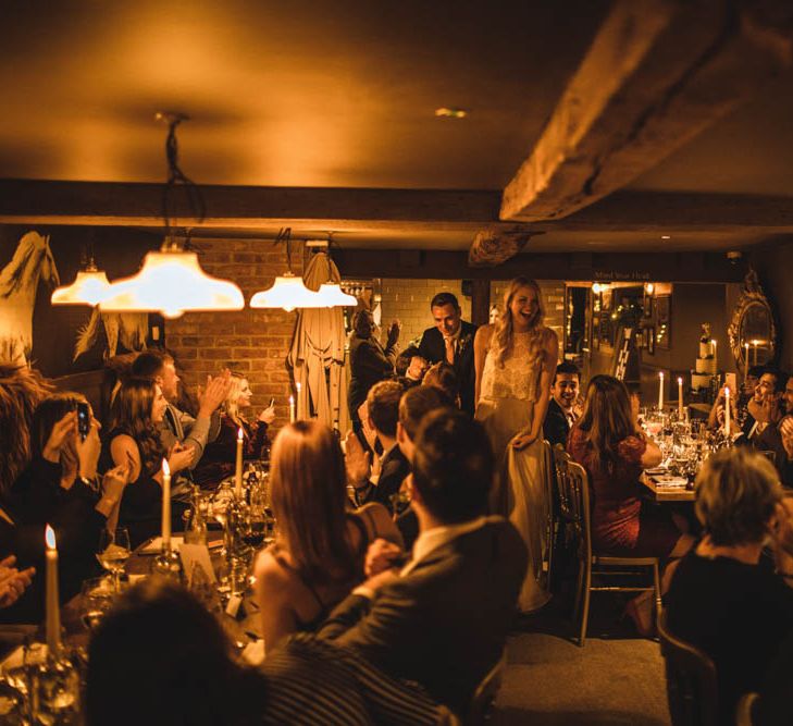 Pub Wedding At The White Horse Chichester With Bride In Limor Rosen And Groom In Ted Baker With Images From Victoria Popova Photography