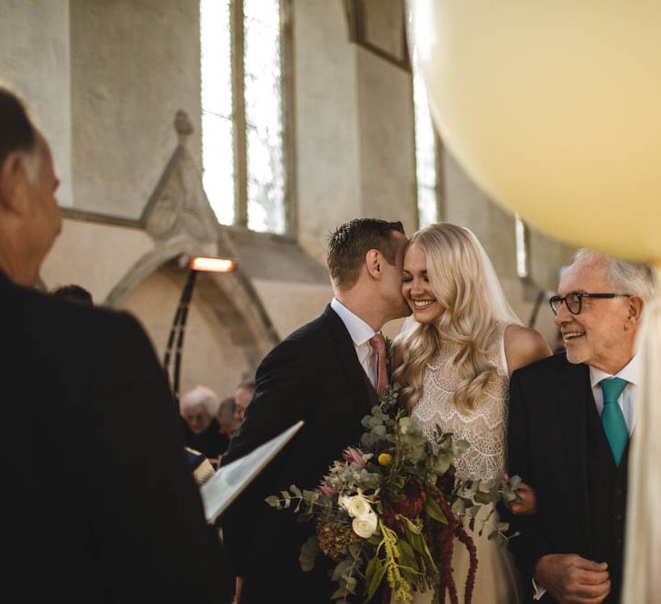 Pub Wedding At The White Horse Chichester With Bride In Limor Rosen And Groom In Ted Baker With Images From Victoria Popova Photography