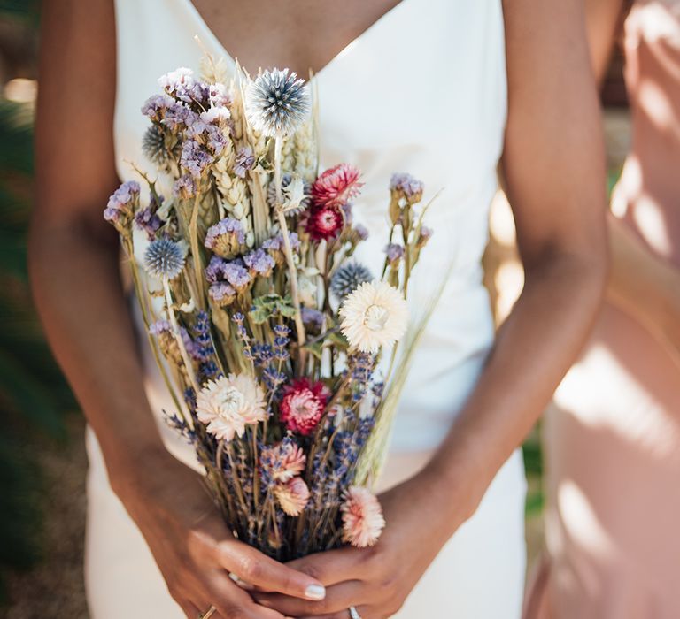 Dried Flowers | Ibiza Wedding | Liberty Pearl Photography