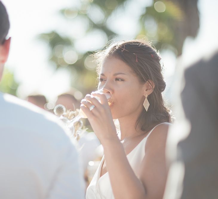 Champagne reception | Ibiza Wedding | Liberty Pearl Photography