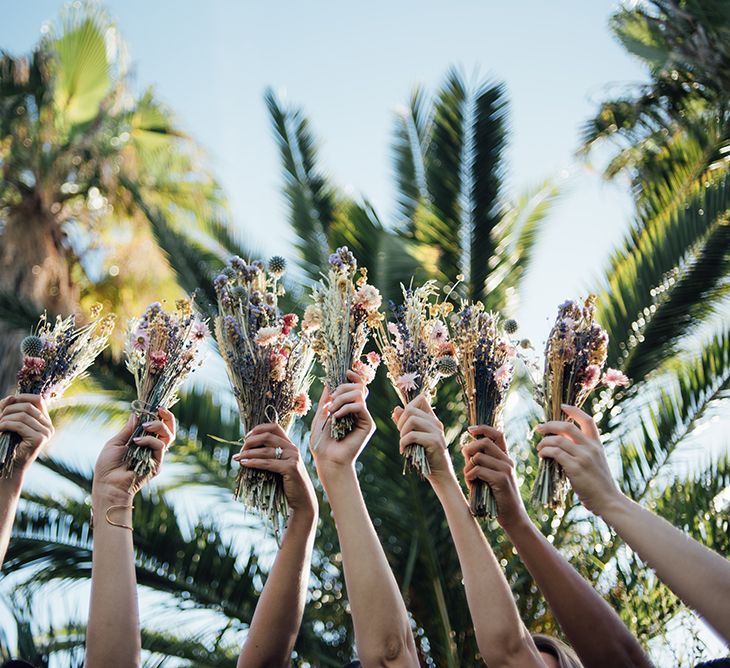 Dried Flowers | Ibiza Wedding | Liberty Pearl Photography