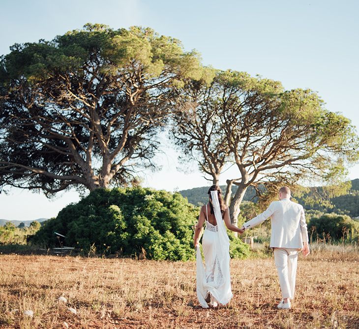 Couple shots in the Ibiza sun | Destination Wedding | Liberty Pearl Photography