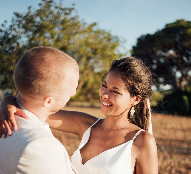 Couple shots in the Ibiza sun | Destination Wedding | Liberty Pearl Photography