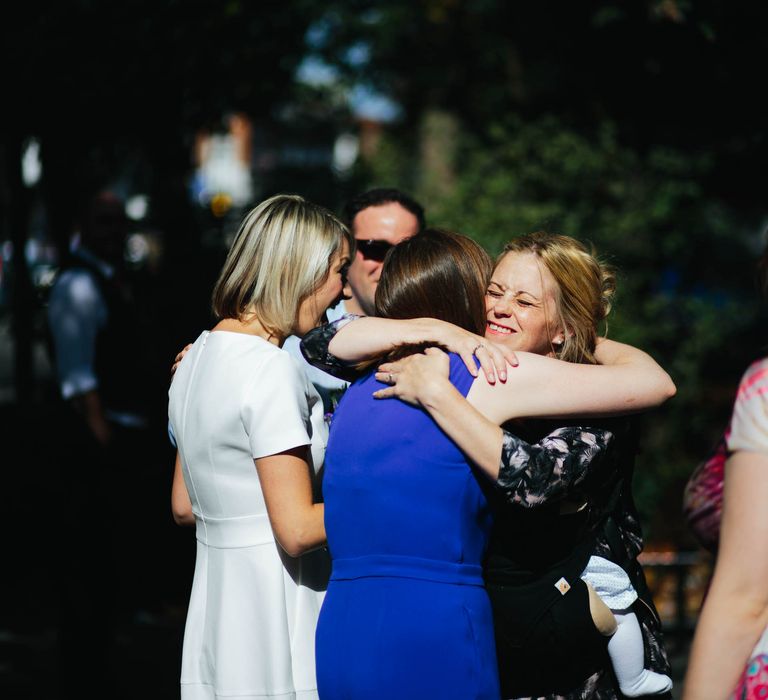 Wedding Guests at Islington Town Hall Wedding