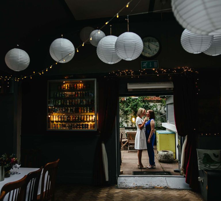 Lantern Filled Ottolenghi in Spitalfields Wedding Breakfast | The Londesborough Reception