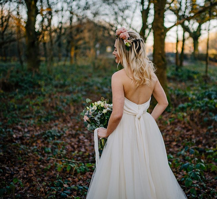 Bride in Halfpenny London Bridal Separates | Jacqui McSweeney Photography | KiteBox Films