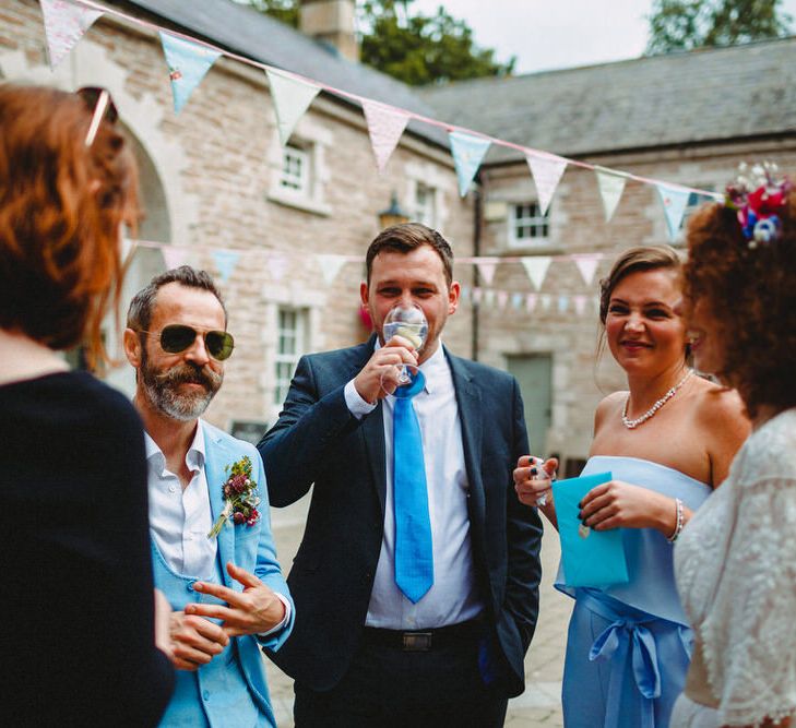 Vintage Inspired Wedding At The Moody Boar, Armagh NI With Bride In Vintage Dress From Archive 12 & Images From Holly and Lime Photography