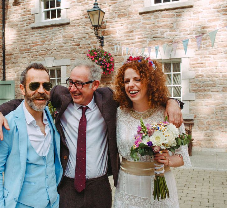 Vintage Inspired Wedding At The Moody Boar, Armagh NI With Bride In Vintage Dress From Archive 12 & Images From Holly and Lime Photography