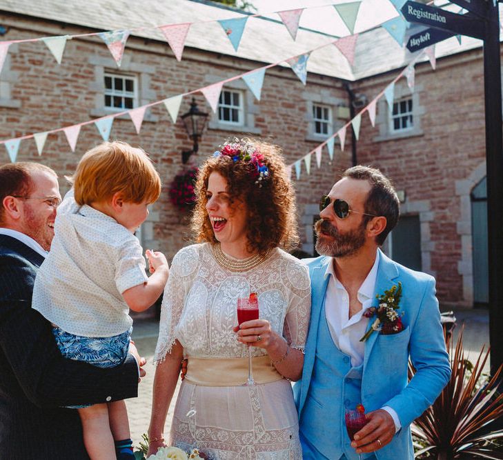 Vintage Inspired Wedding At The Moody Boar, Armagh NI With Bride In Vintage Dress From Archive 12 & Images From Holly and Lime Photography