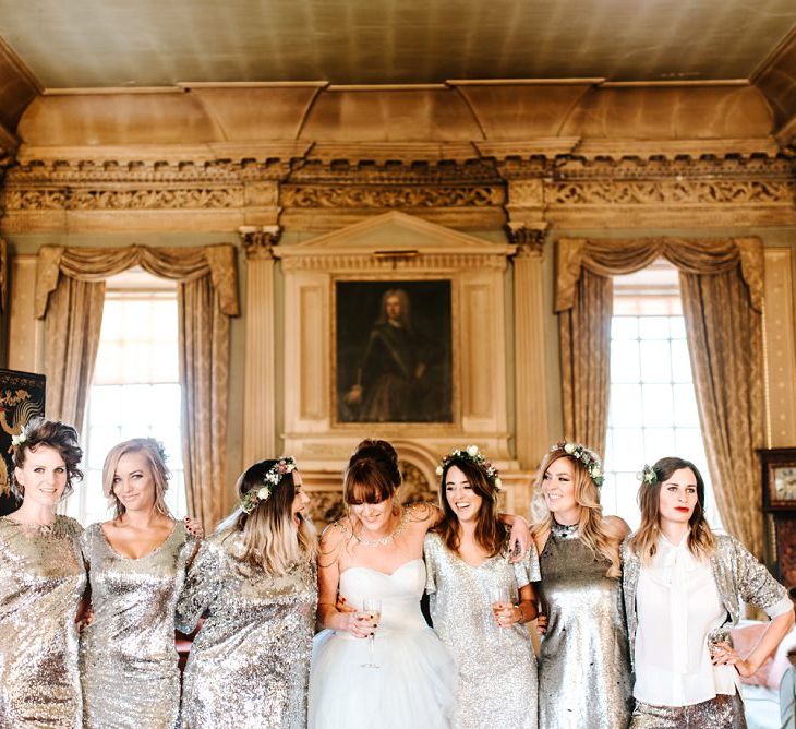 Alternative Wedding Group Shots // Image By Tub Of Jelly