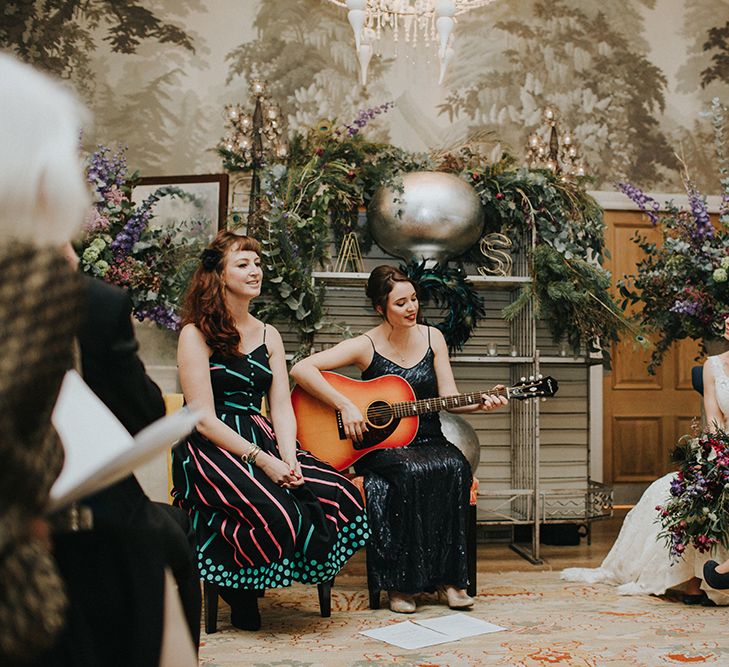 Intimate Winter Wedding At The Haymarket Hotel London With Bride In Caroline Castigliano