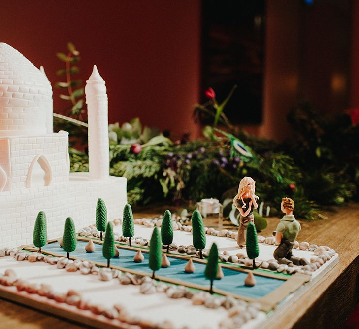 Taj Mahal Wedding Cake