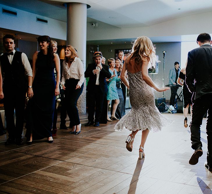 Intimate Winter Wedding At The Haymarket Hotel London With Bride In Caroline Castigliano