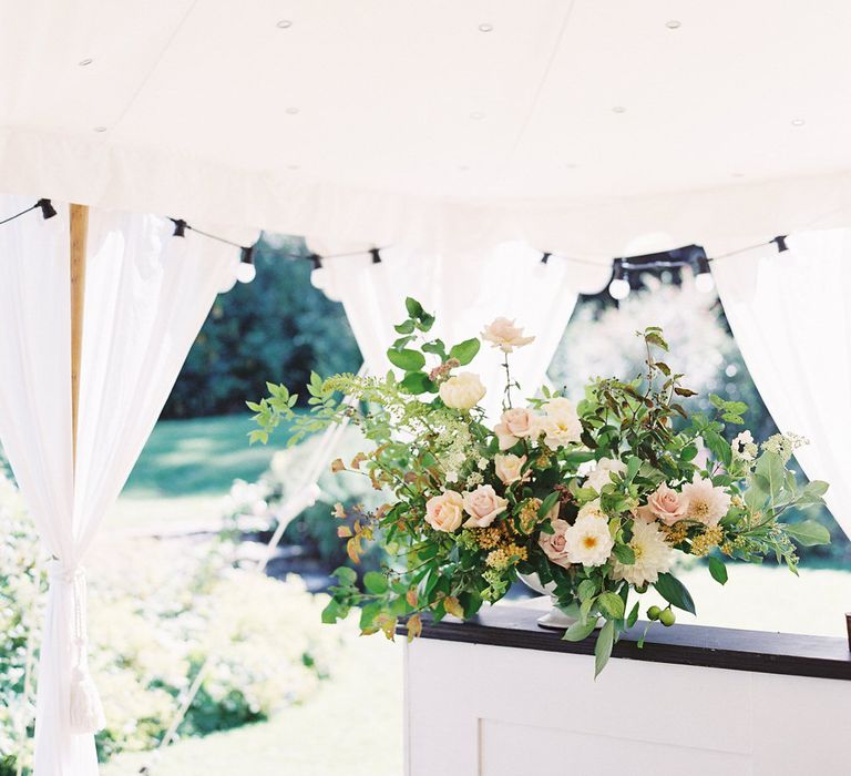 Elegant At Home Wedding With Raj Style Tents And Gorgeous Florals From Palais Flowers With Planning By Liz Linkleter Events And Film Images From Taylor And Porter