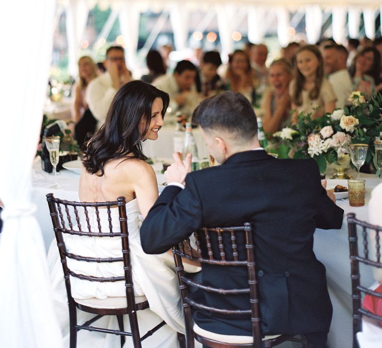 Elegant At Home Wedding With Raj Style Tents And Gorgeous Florals From Palais Flowers With Planning By Liz Linkleter Events And Film Images From Taylor And Porter