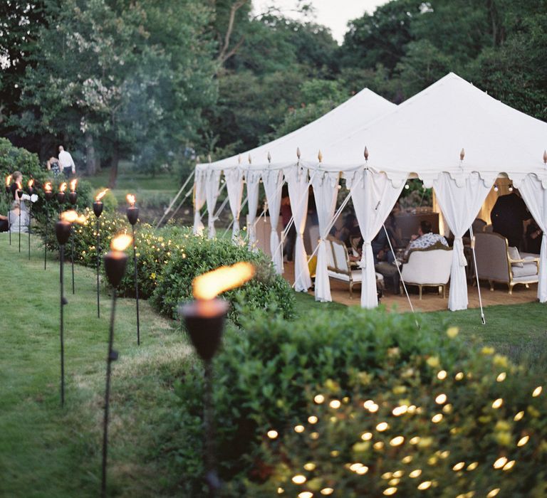 Elegant At Home Wedding With Raj Style Tents And Gorgeous Florals From Palais Flowers With Planning By Liz Linkleter Events And Film Images From Taylor And Porter