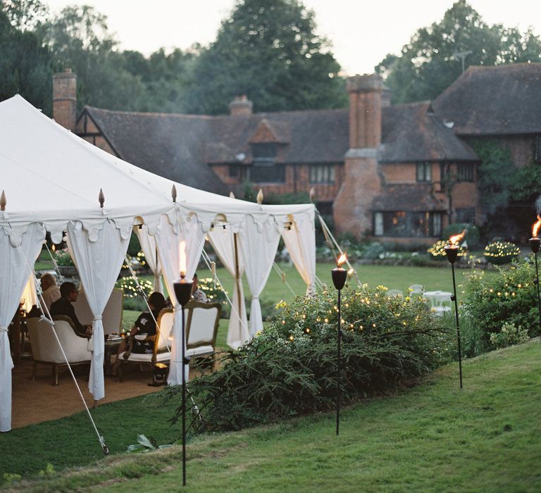 Elegant At Home Wedding With Raj Style Tents And Gorgeous Florals From Palais Flowers With Planning By Liz Linkleter Events And Film Images From Taylor And Porter