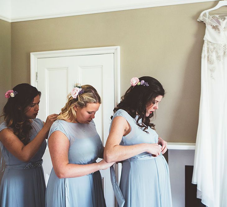 Bridesmaids Getting Ready