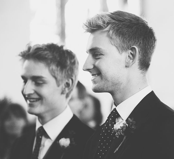 Groom During Wedding Ceremony