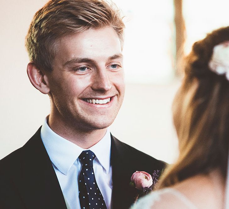 Groom During Wedding Ceremony