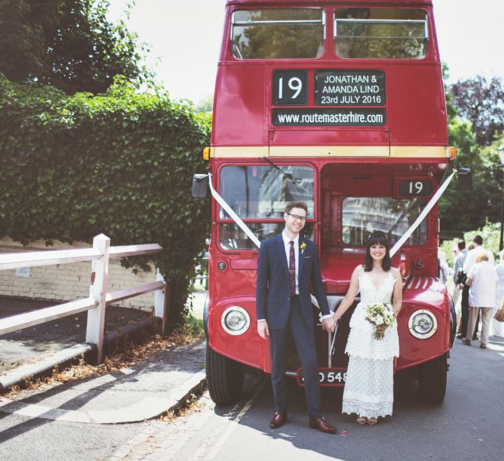 Bride & Groom Routemaster Bus