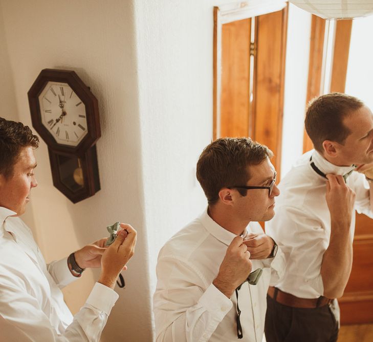 Groom & Groomsmen Getting Ready