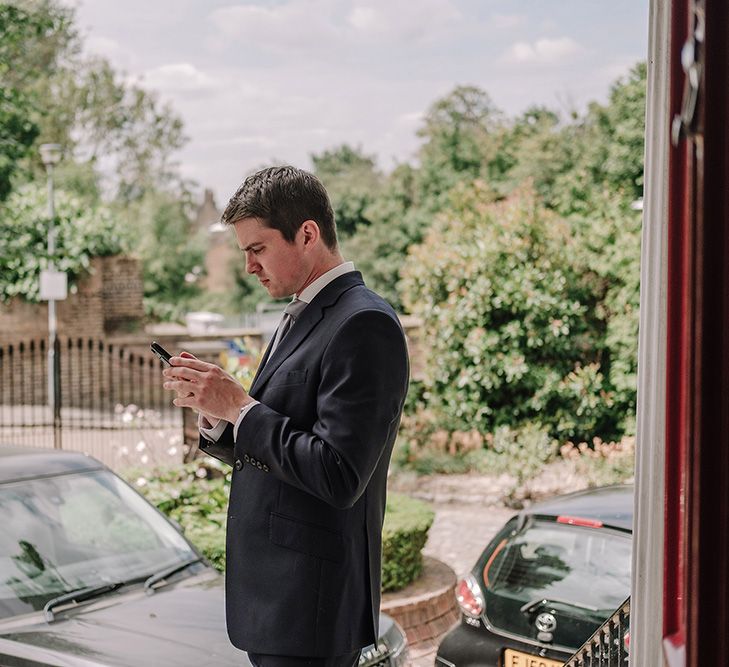 Getting Ready | White and Silver English Country Garden At Home Marquee Wedding | Jason Mark Harris Photography